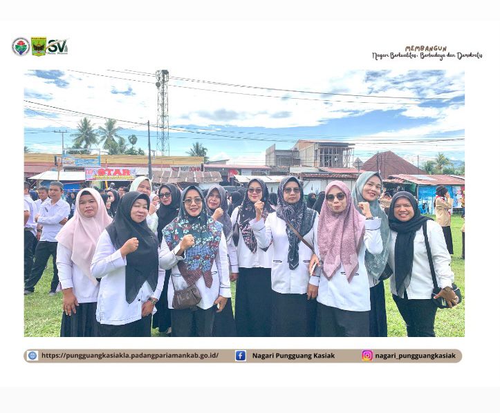 Upacara Pengibaran Bendera Hut RI Ke-80 Tingkat Kecamatan Lubuk Alung